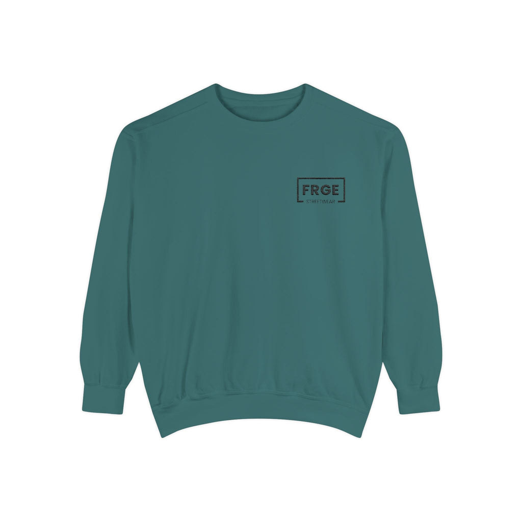 FRGE STREETWEAR - Unisex Garment-Dyed Sweatshirt Printify Sweatshirt