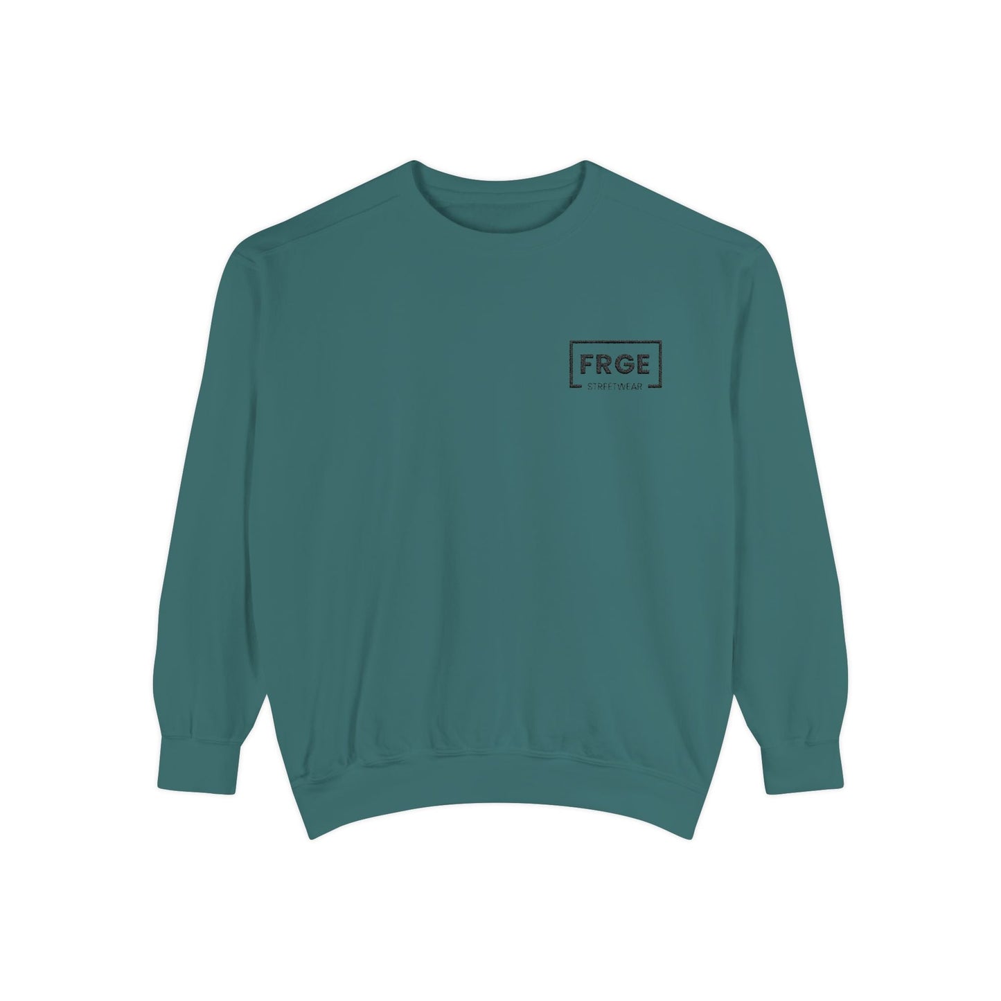 FRGE STREETWEAR - Unisex Garment-Dyed Sweatshirt Printify Sweatshirt