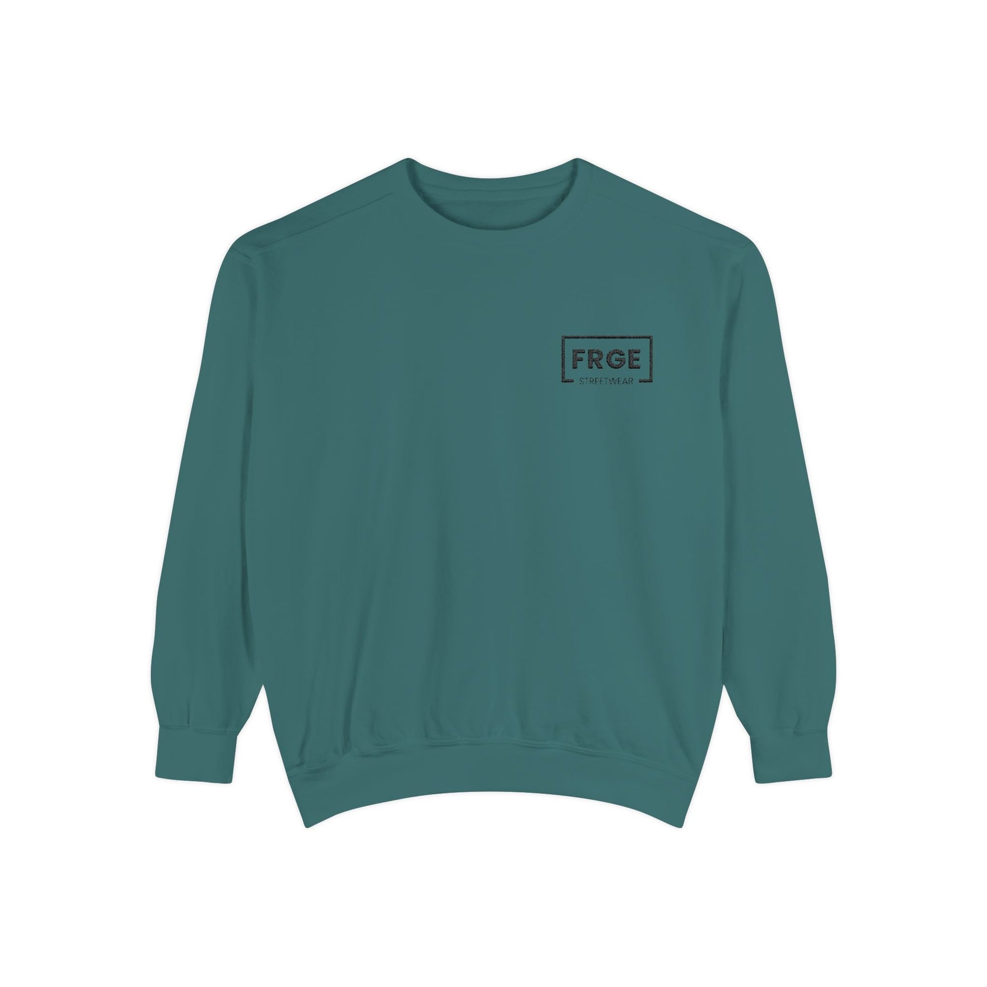 FRGE STREETWEAR - Unisex Garment-Dyed Sweatshirt Printify Sweatshirt