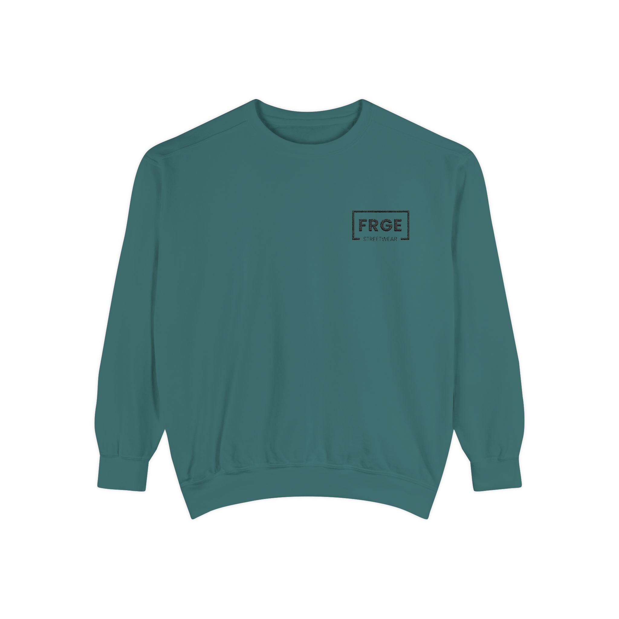 FRGE STREETWEAR - Unisex Garment-Dyed Sweatshirt Printify Sweatshirt