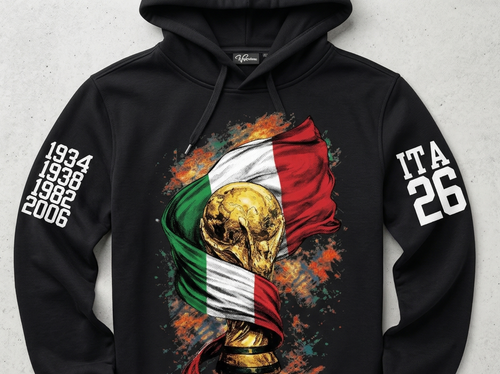 FRGE Heritage Hoodie - Italian Trophy Rhinestone