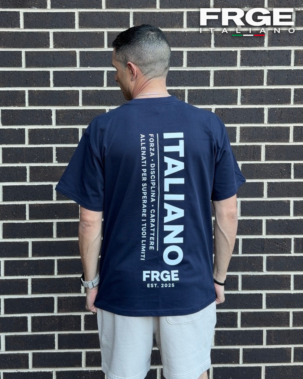FRGE Forza Tee - Oversized Italian Streetwear