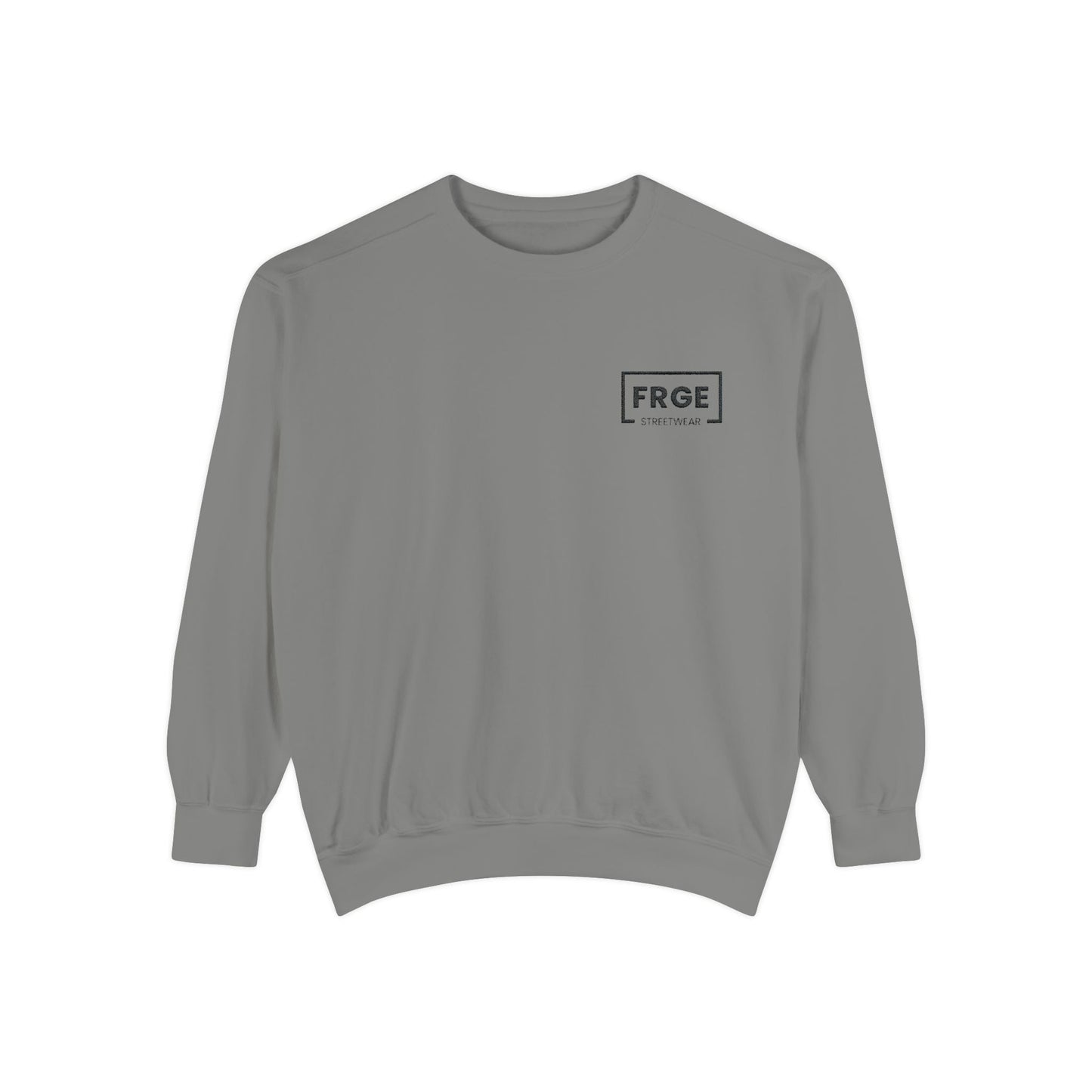 FRGE STREETWEAR - Unisex Garment-Dyed Sweatshirt Printify Sweatshirt