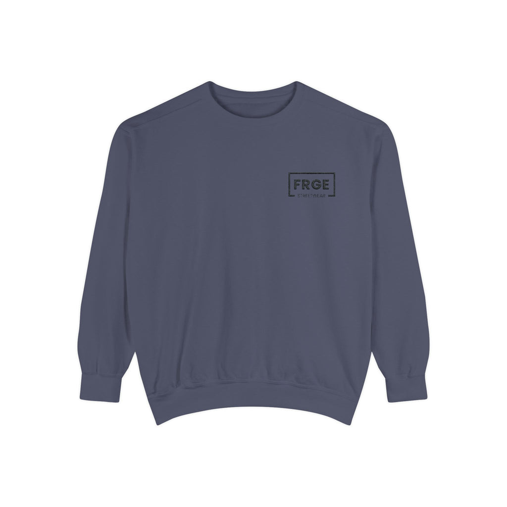 FRGE STREETWEAR - Unisex Garment-Dyed Sweatshirt Printify Sweatshirt
