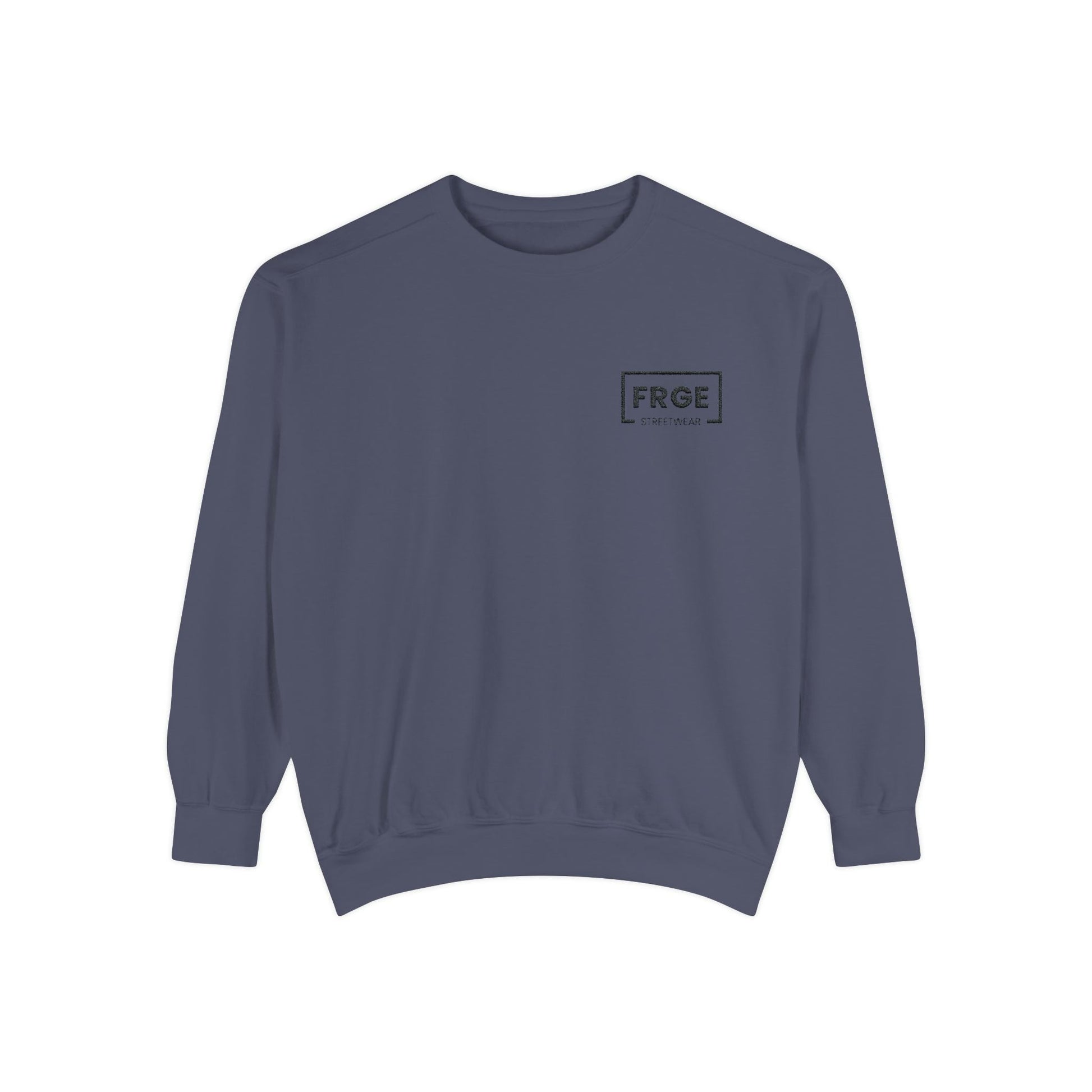FRGE STREETWEAR - Unisex Garment-Dyed Sweatshirt Printify Sweatshirt