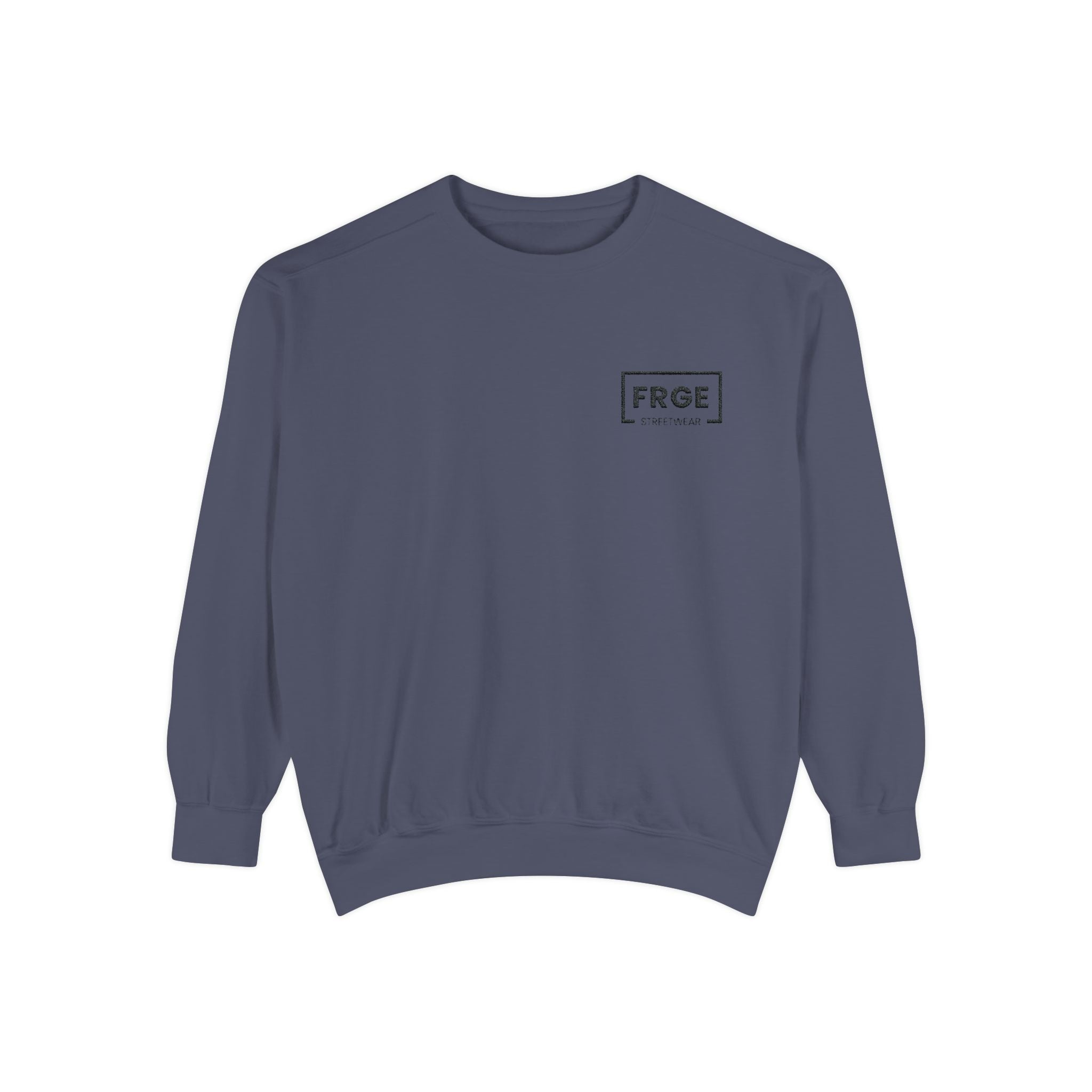 FRGE STREETWEAR - Unisex Garment-Dyed Sweatshirt Printify Sweatshirt