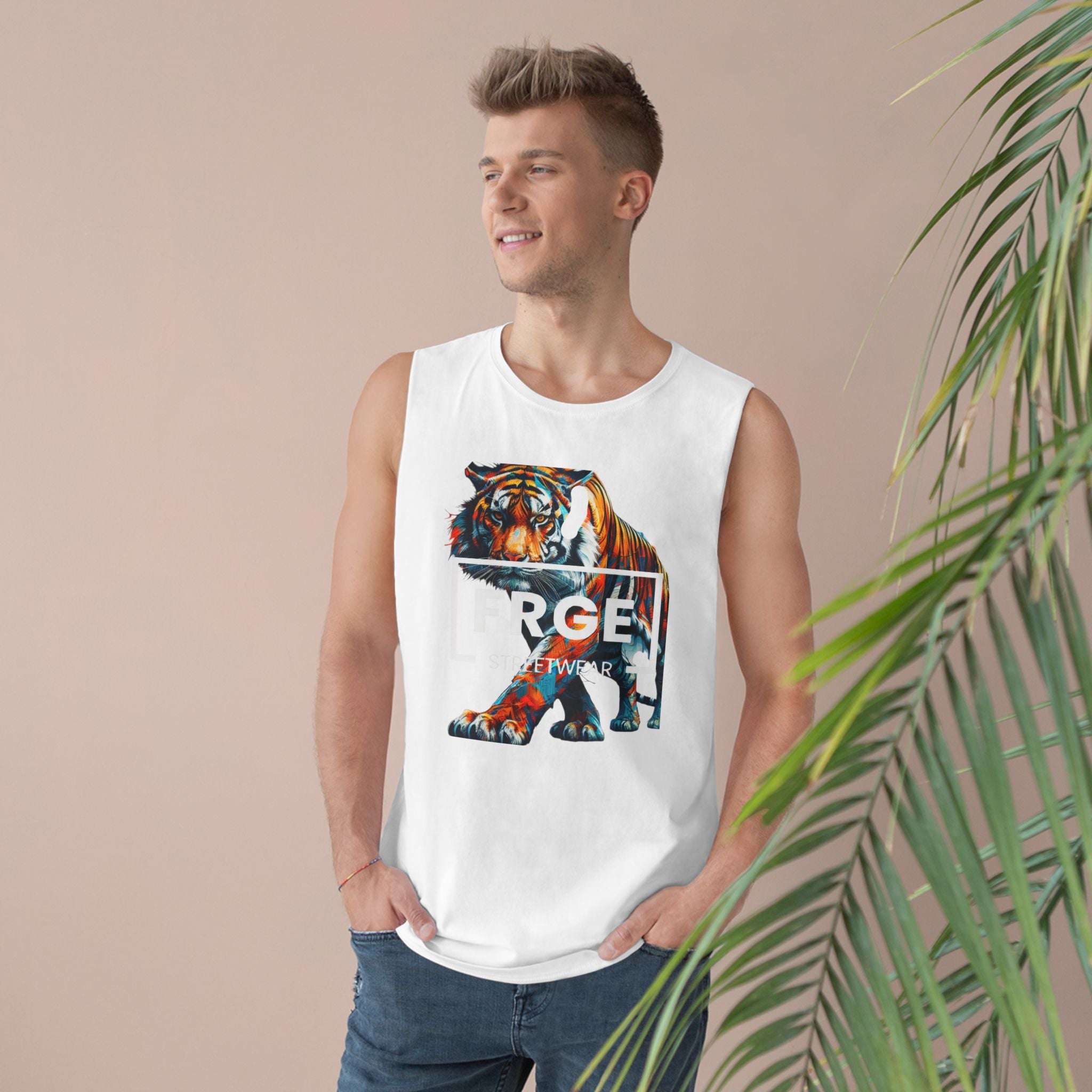 Tank Top - FRGE STREETWEAR TIGER Design FRGE Tank Top