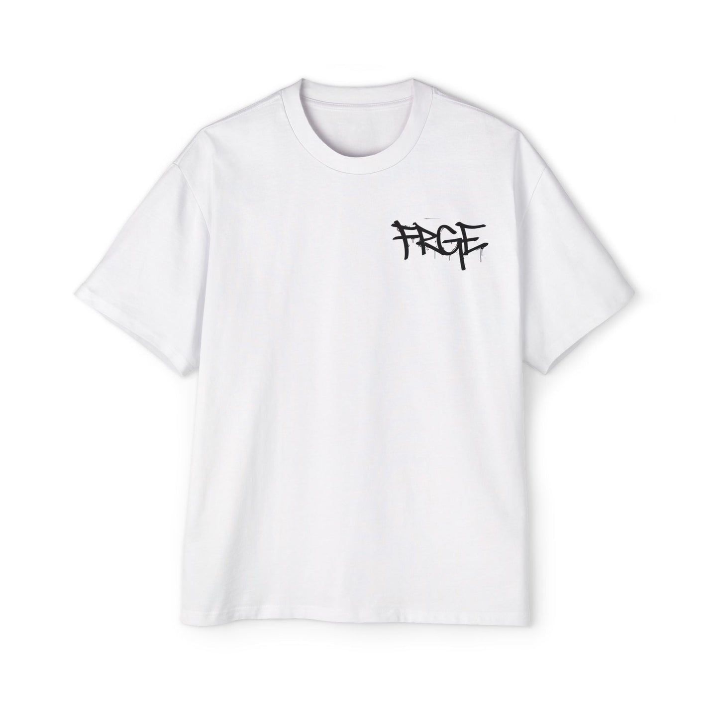Oversized Tee Streetwear Graffiti Crown Shirt FRGE T-Shirt