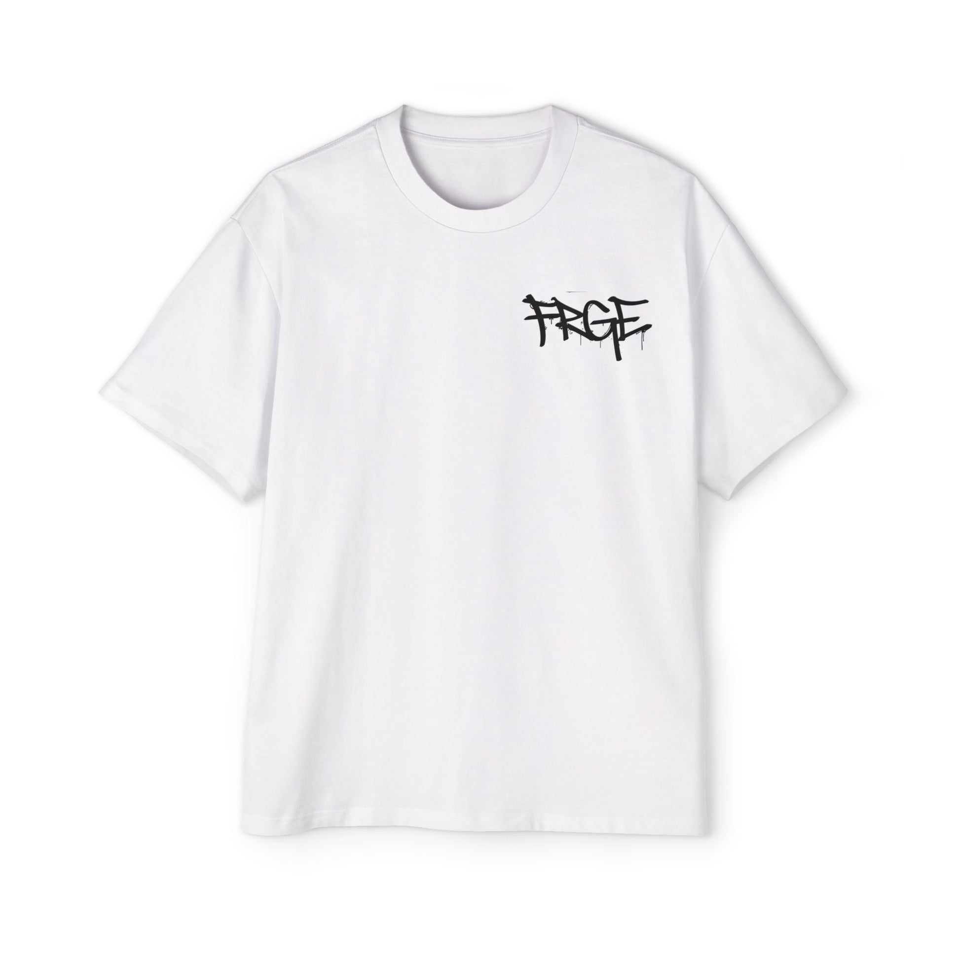 Oversized Tee Streetwear Graffiti Crown Shirt FRGE T-Shirt