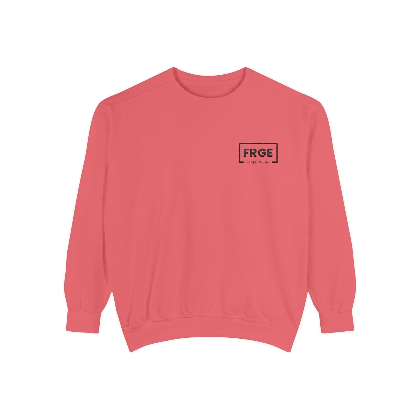 FRGE STREETWEAR - Unisex Garment-Dyed Sweatshirt Printify Sweatshirt