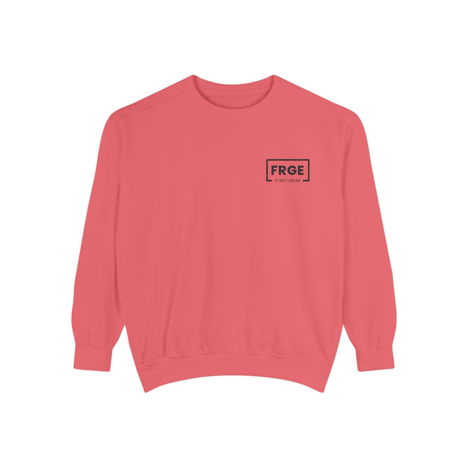 FRGE STREETWEAR - Unisex Garment-Dyed Sweatshirt Printify Sweatshirt