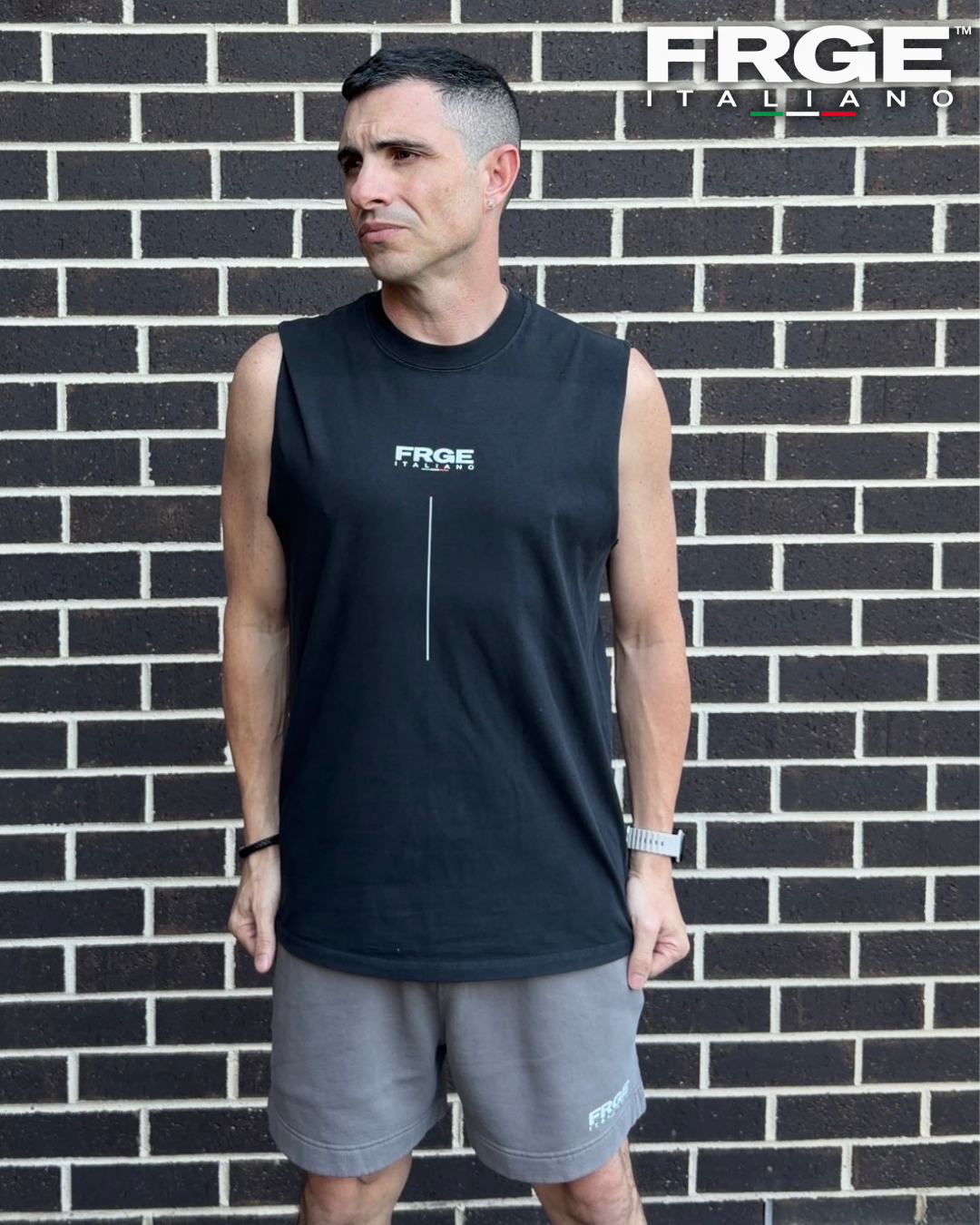 FRGE Linea Muscle Tee - Minimal Line