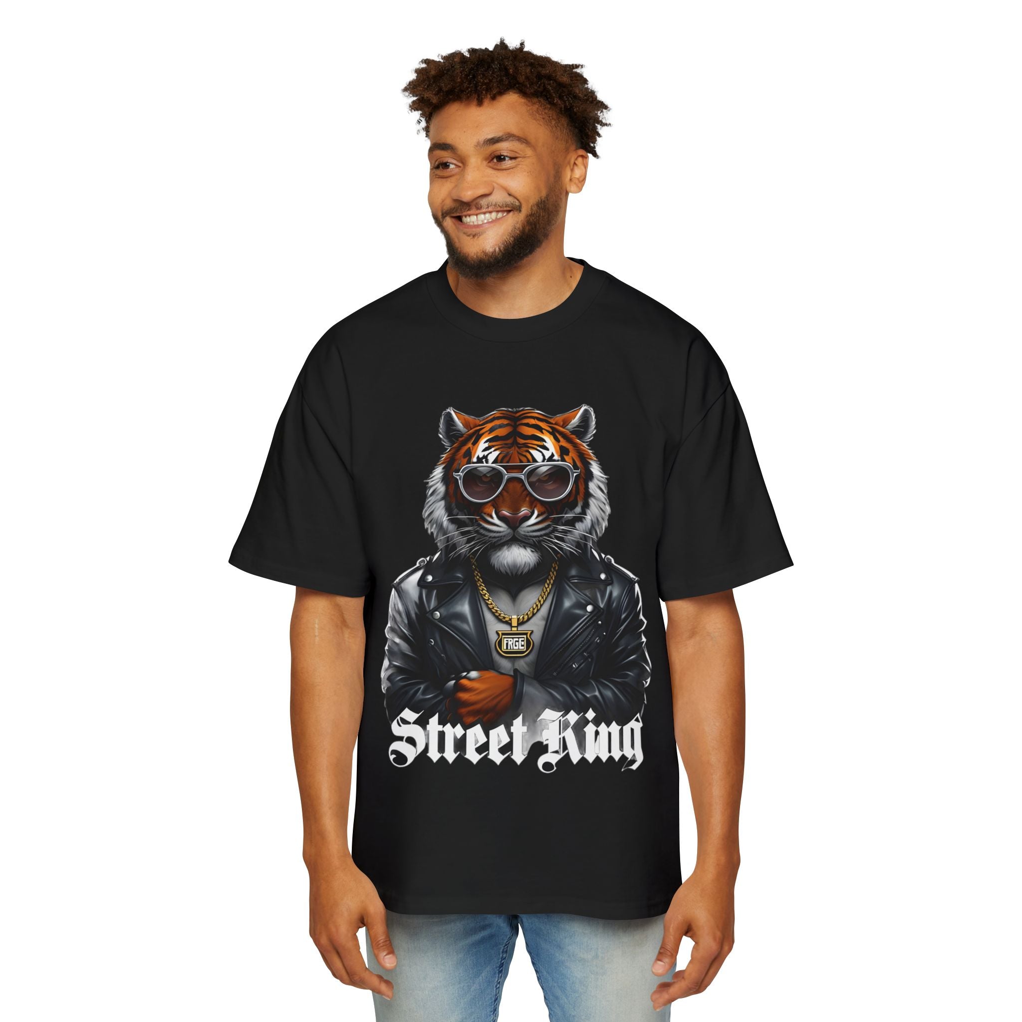 Oversized Tee - FRGE Streetwear King of the Street Design FRGE T-Shirt