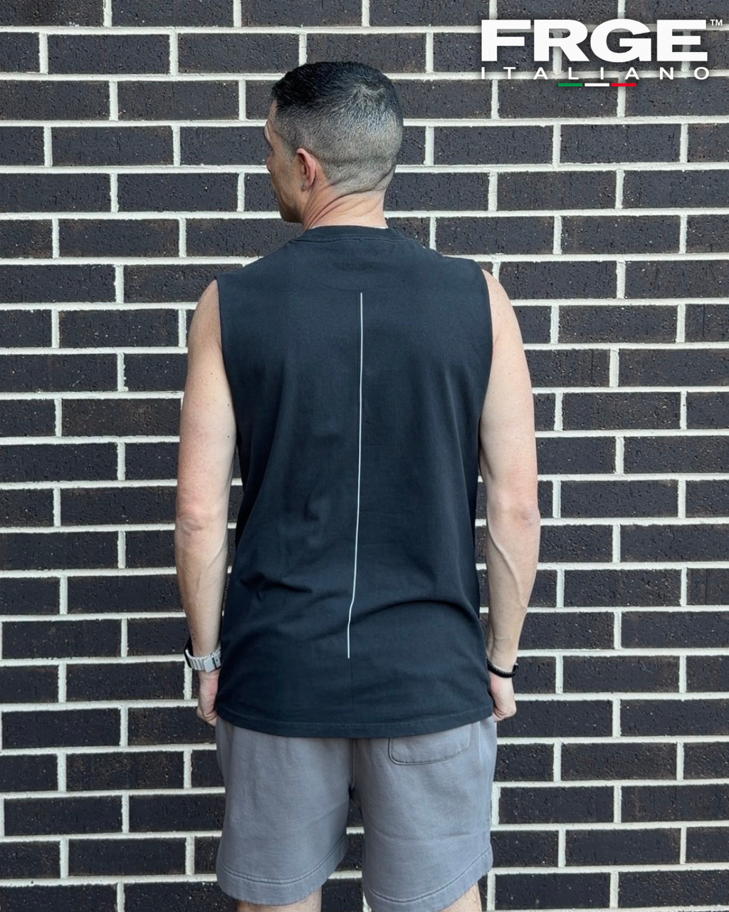 FRGE Linea Muscle Tee - Minimal Line