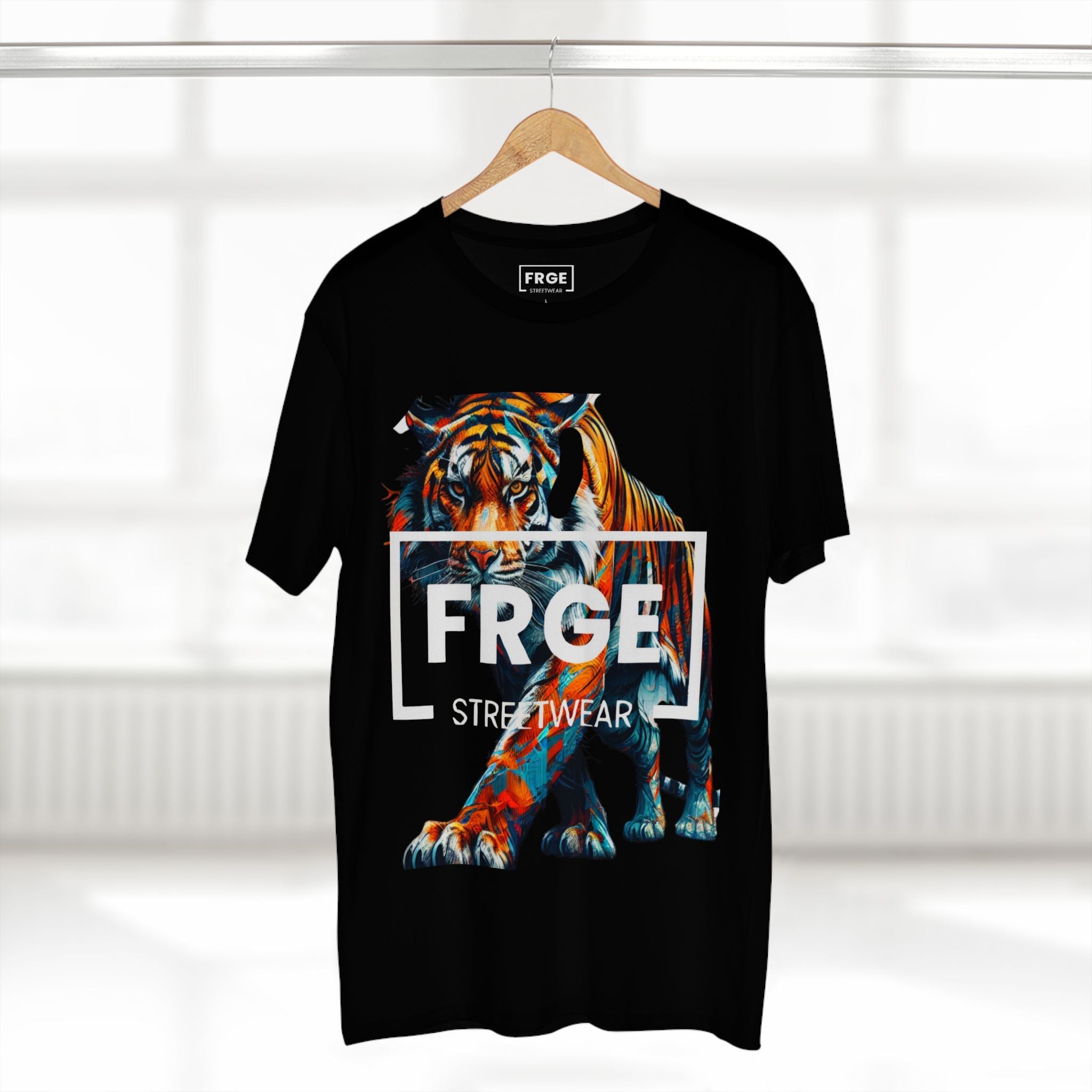 Tee FRGE Streetwear Tiger Shirt Printify T-Shirt