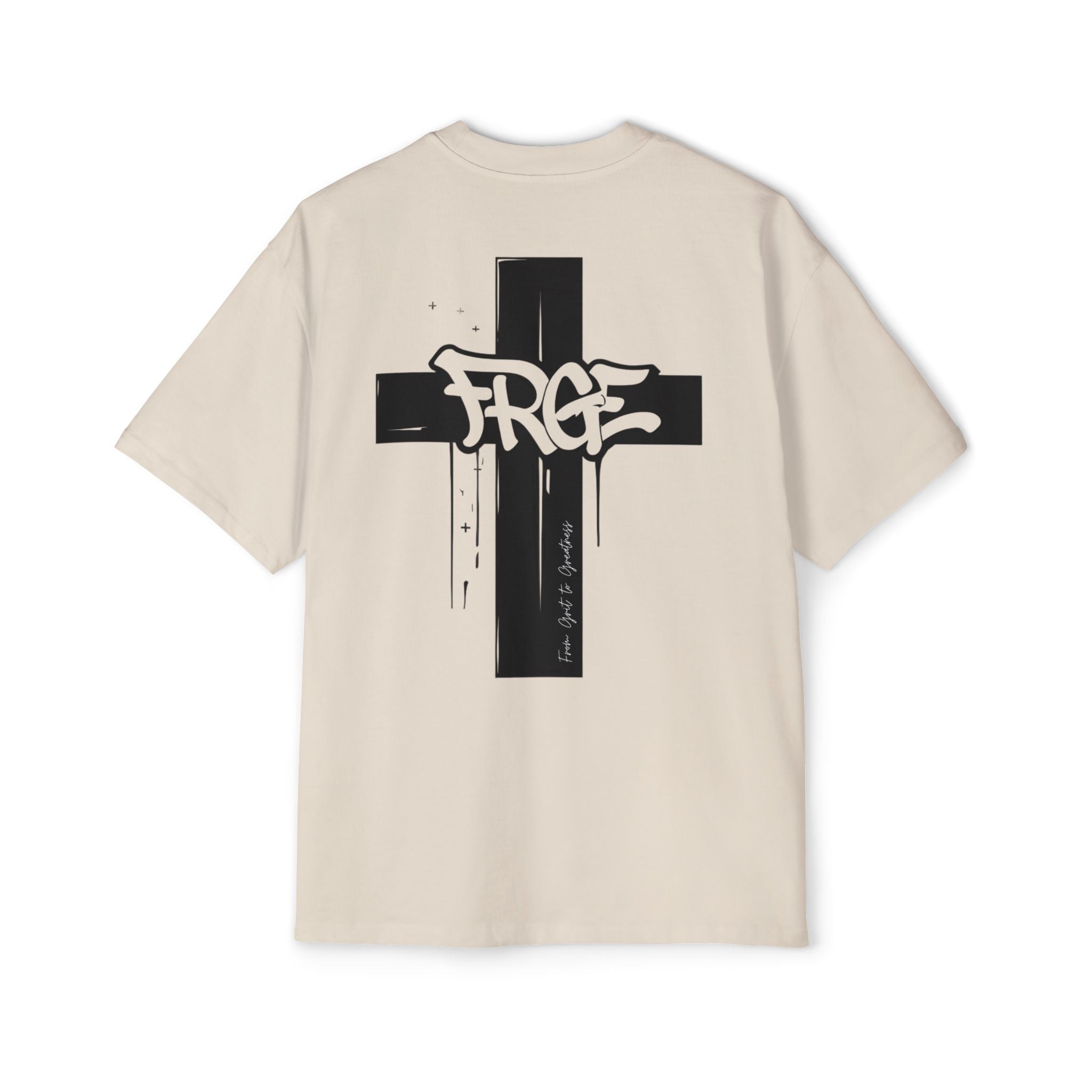 Oversized Tee - FRGE Streetwear Grit to Greatness Design FRGE T-Shirt