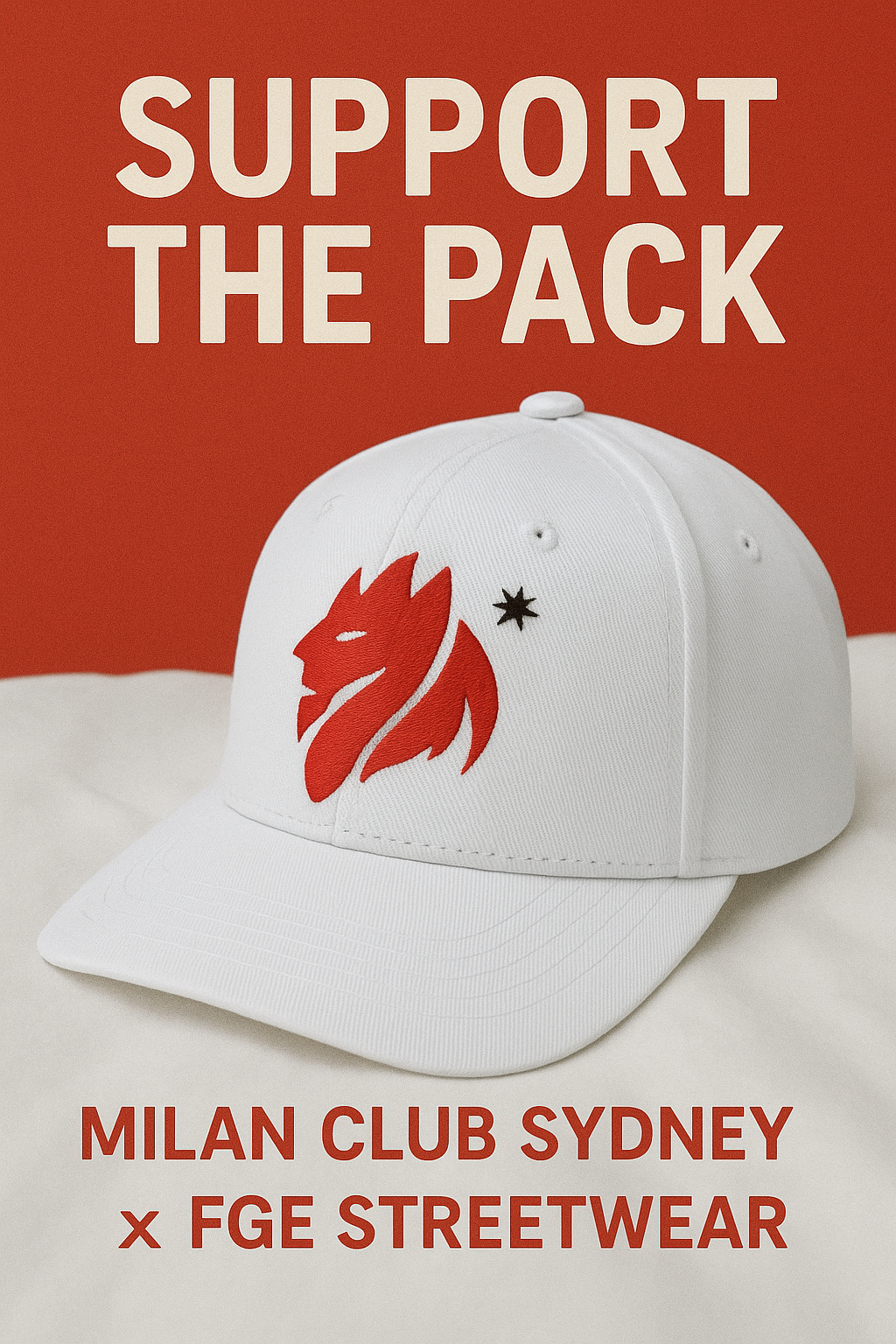 MILAN CLUB SYDNEY ‘DIAVOLO’ HAT
