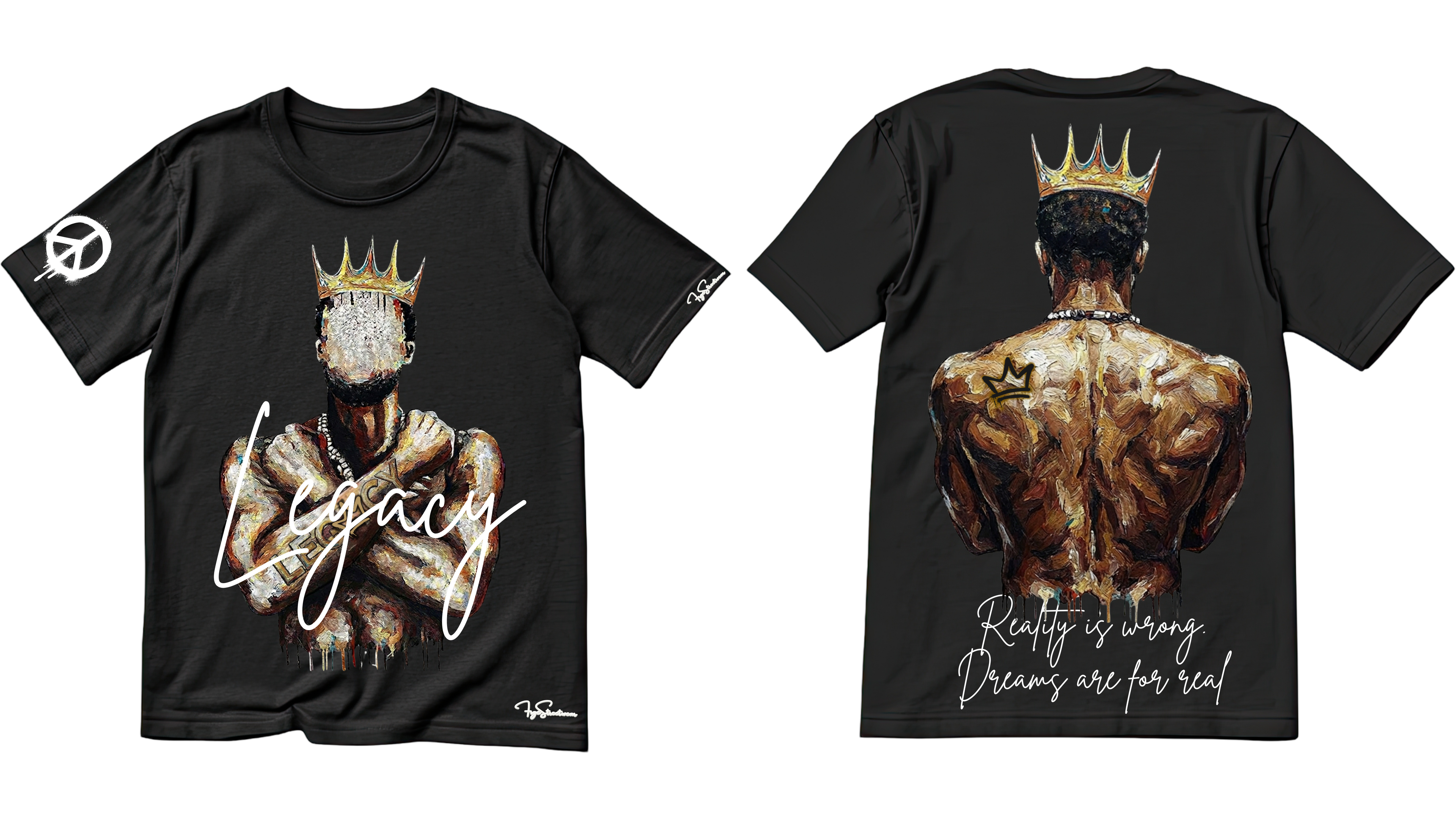 FRGE Legacy T-Shirt - Luxury Oversized Streetwear Tee