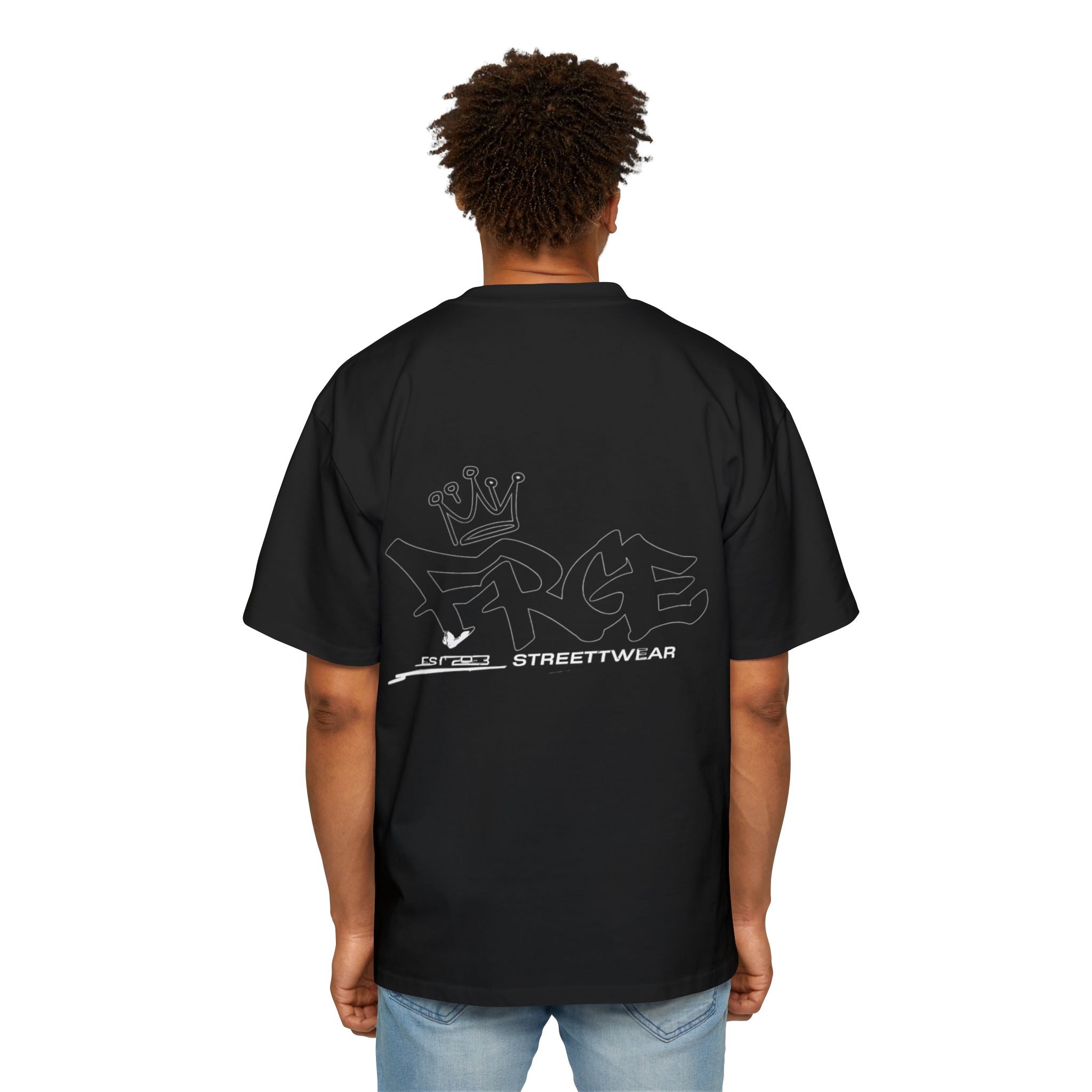 Oversized Tee - Streetwear King of the Streets Design FRGE T-Shirt