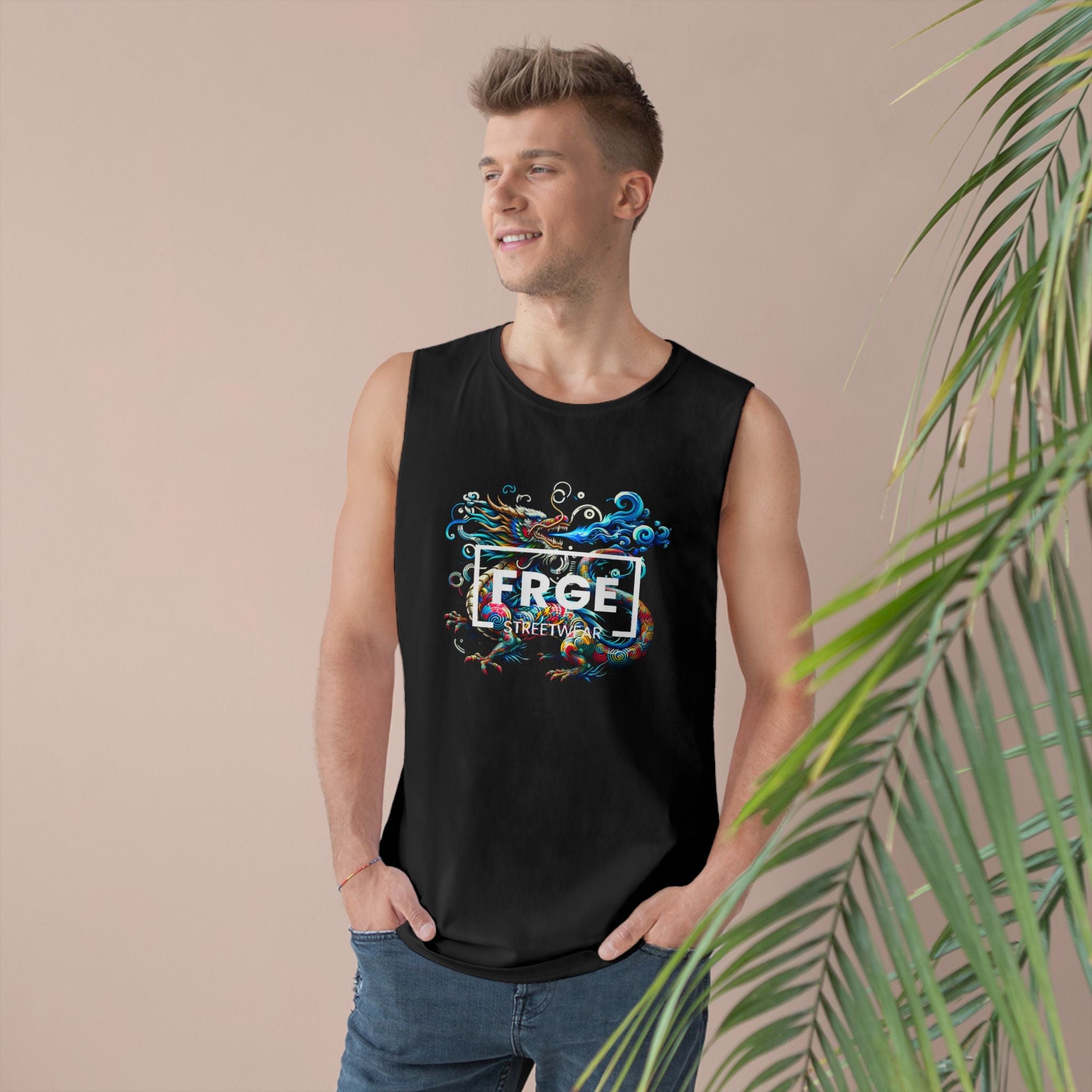 Tank Top - FRGE Streetwear DRAGON Printify Tank Top