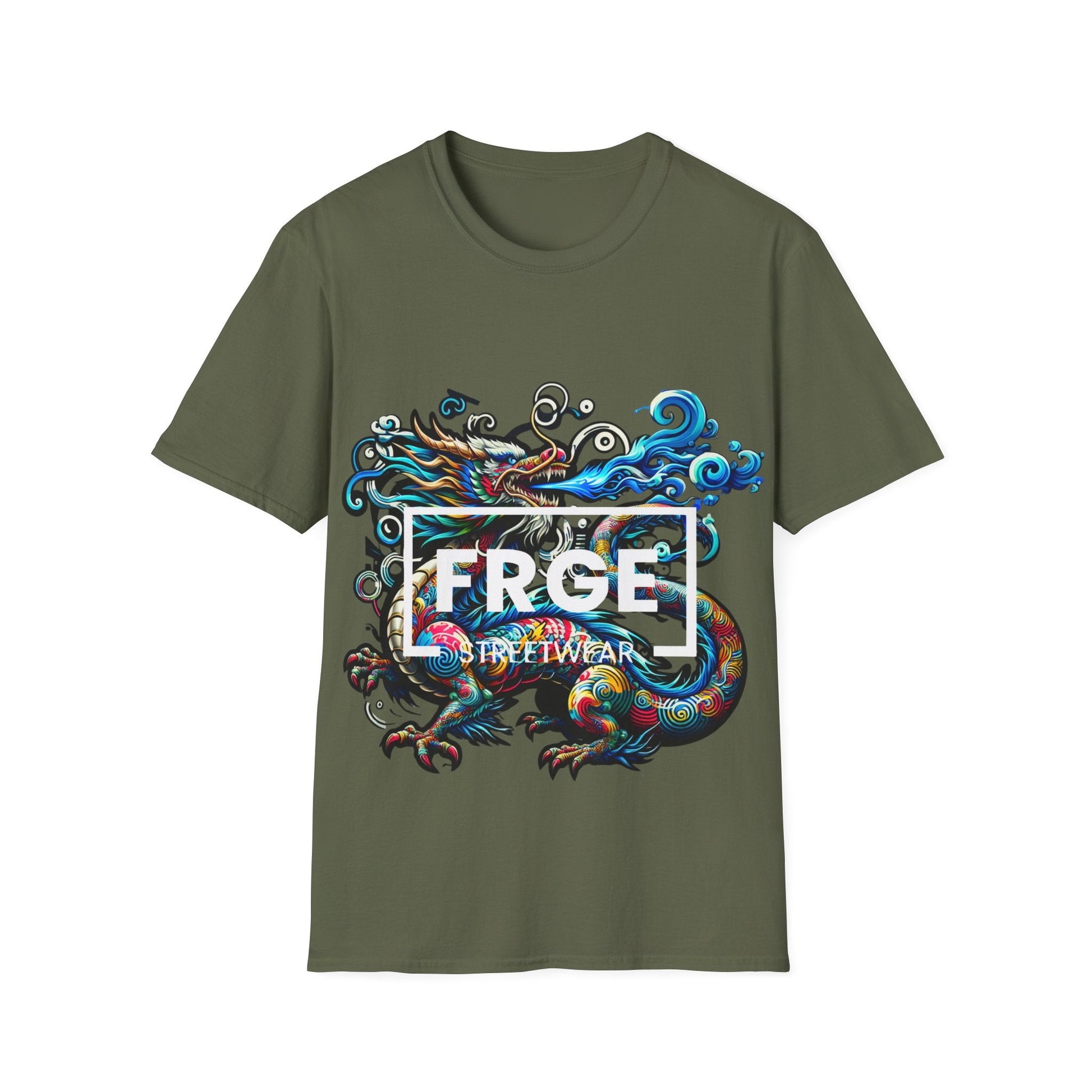 Streetwear Dragon T-Shirt Printify T-Shirt