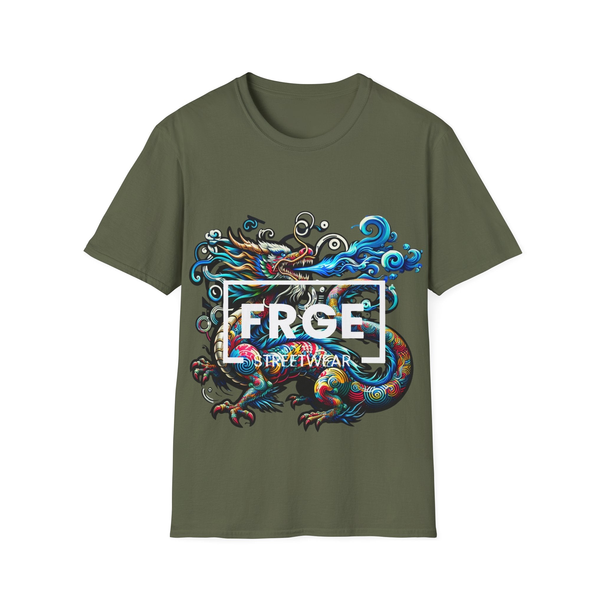 Streetwear Dragon T-Shirt Printify T-Shirt
