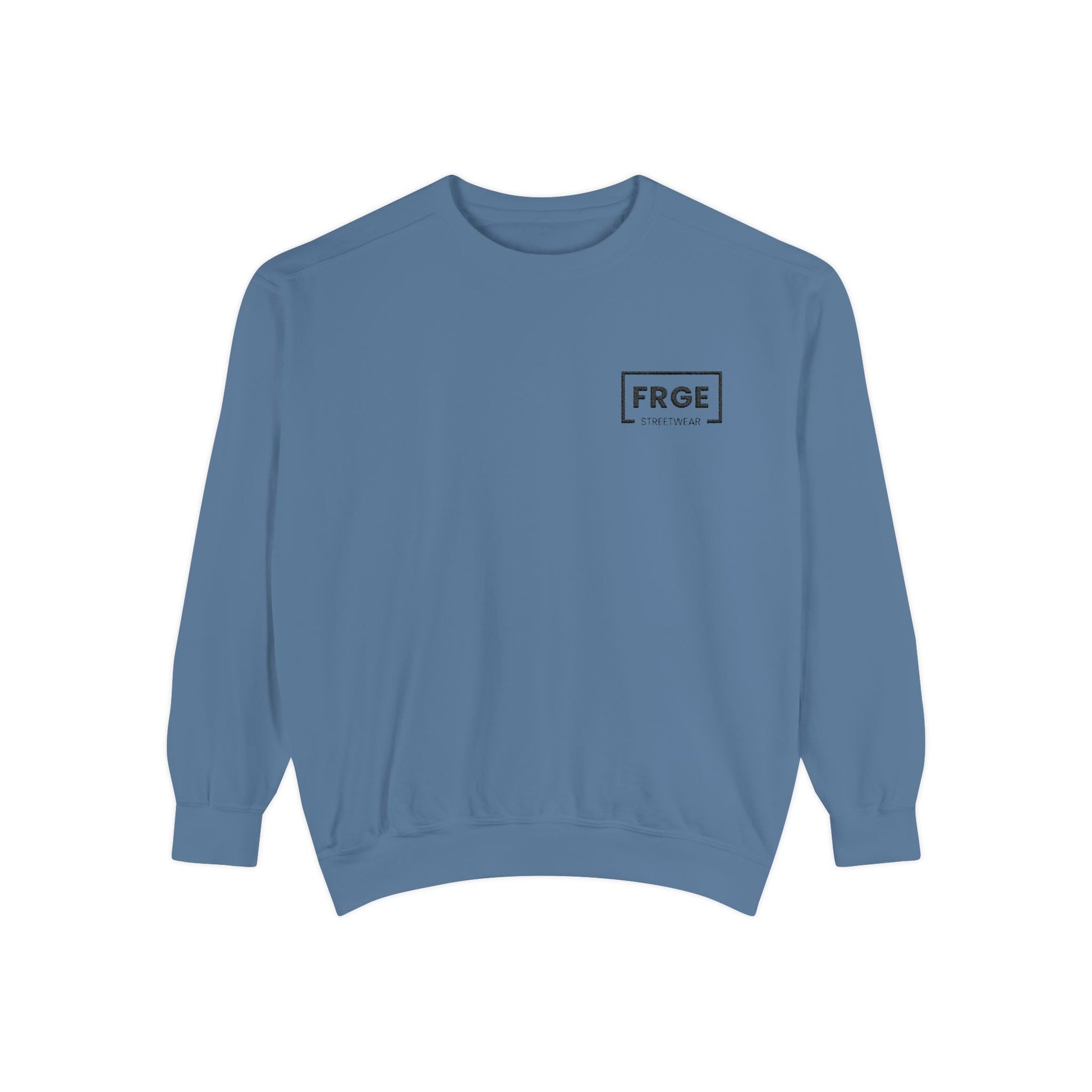 FRGE STREETWEAR - Unisex Garment-Dyed Sweatshirt Printify Sweatshirt