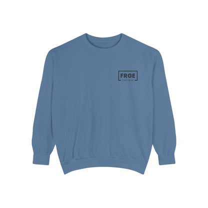 FRGE STREETWEAR - Unisex Garment-Dyed Sweatshirt Printify Sweatshirt
