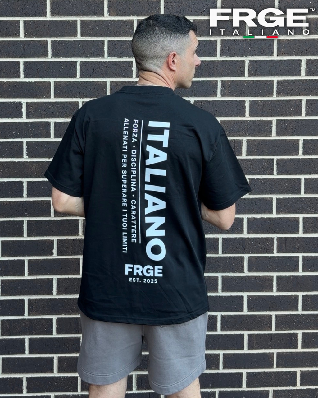 FRGE Forza Tee - Oversized Italian Streetwear