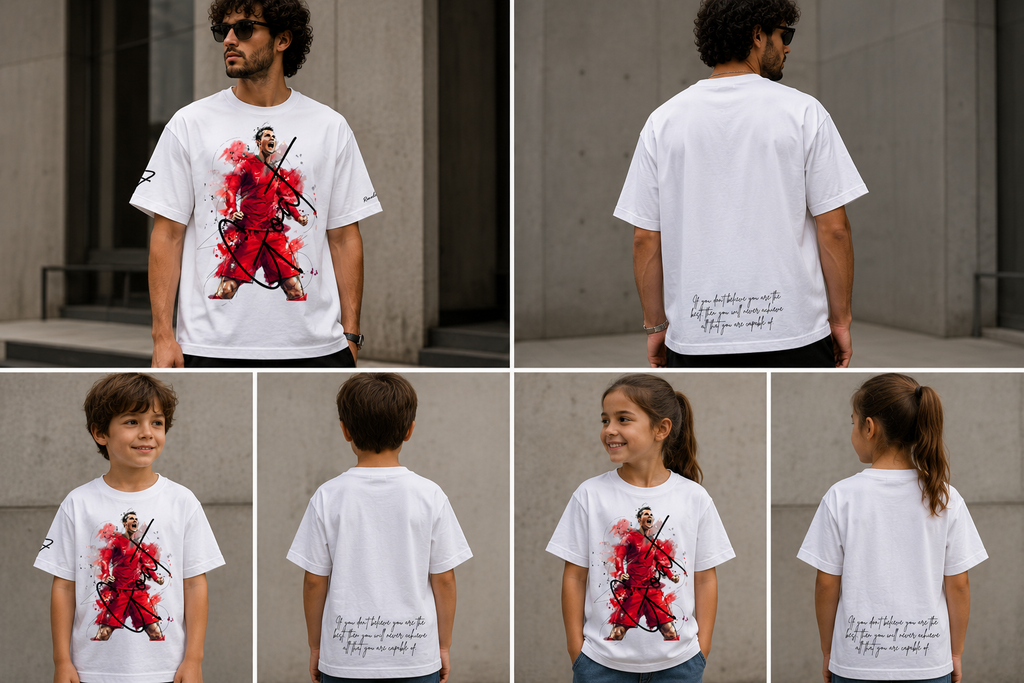FRGE CR7 Legacy Tee - Luxury Streetwear Statement