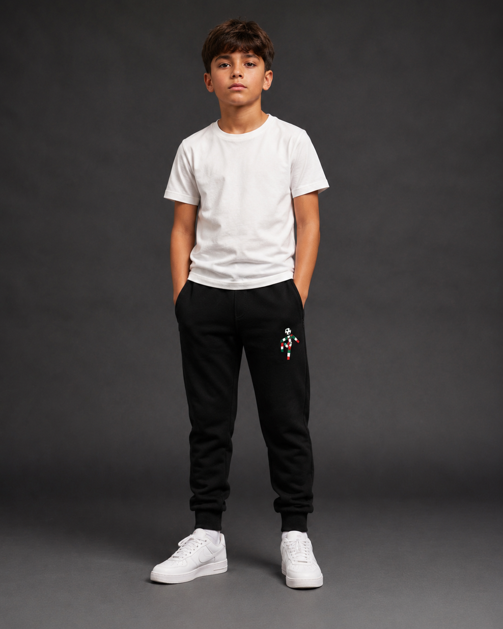 FRGE Italia ’90 Youth Tracksuit Pants - Retro Streetwear