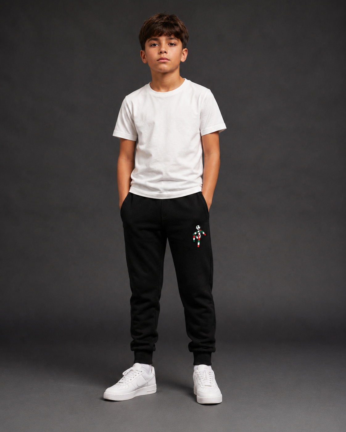 FRGE Italia ’90 Youth Tracksuit Pants - Retro Streetwear