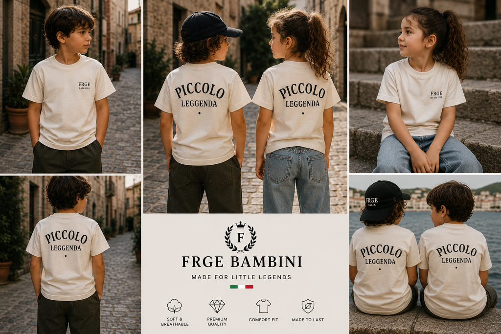 PICCOLO LEGGENDA Kids Tee – FRGE Bambini