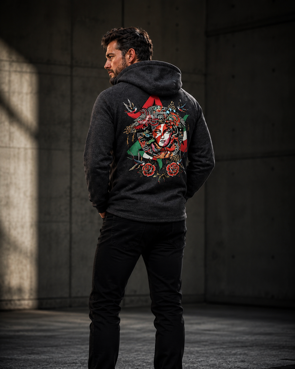 FRGE Sicilian Legacy Hoodie - Heavyweight Luxury Streetwear