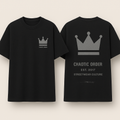 FRGE Chaotic Order Tee - Oversized Luxury Streetwear