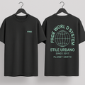 FRGE Planet Earth Tee - Oversized Luxury Streetwear