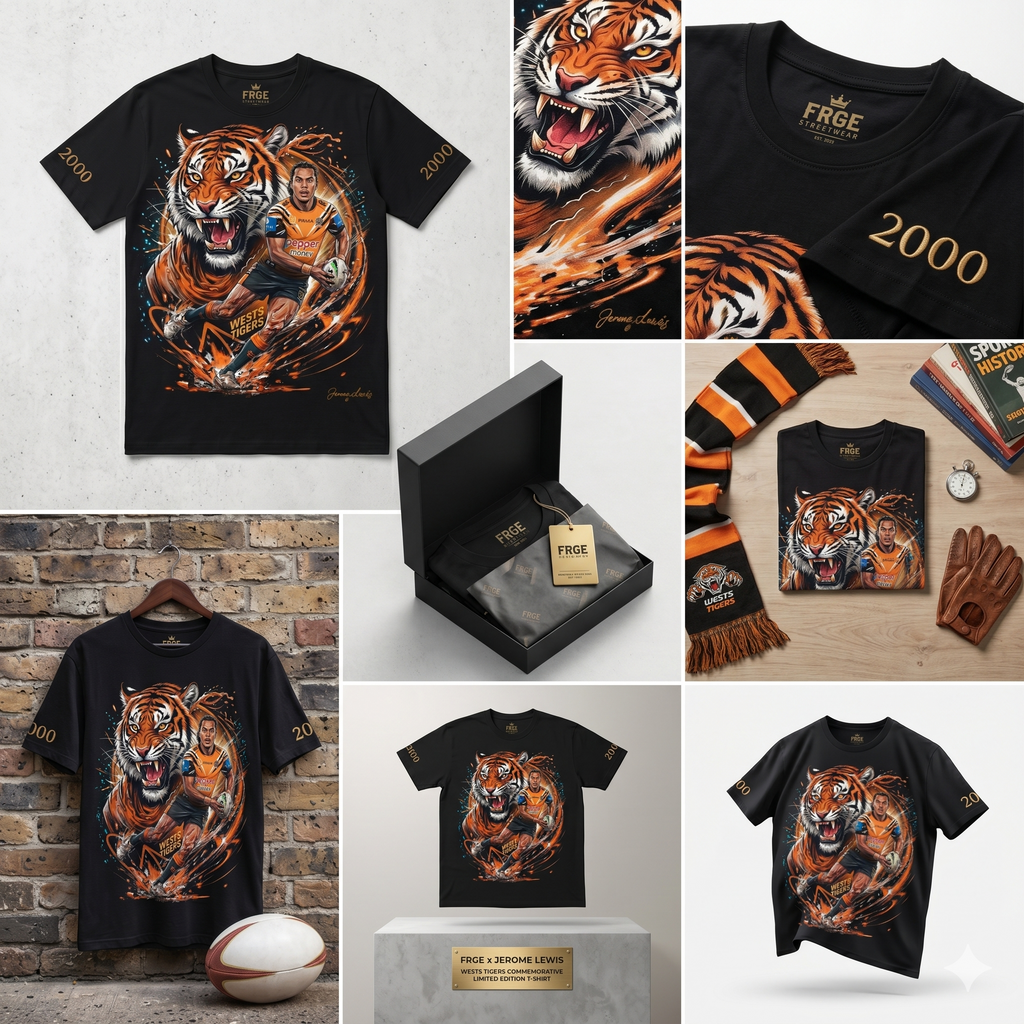 Wests Tigers Commemorative Graphic Tee