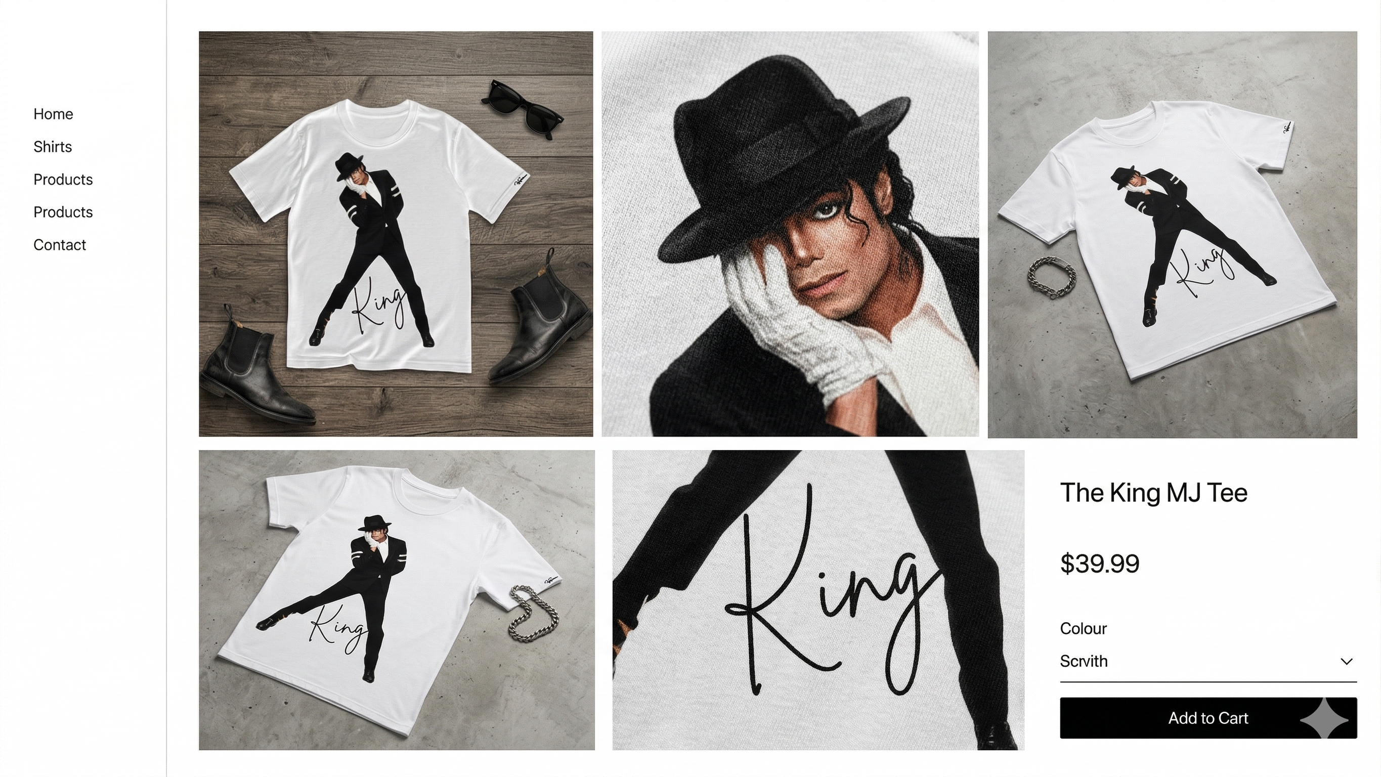 The King MJ Tee – Signature Edition