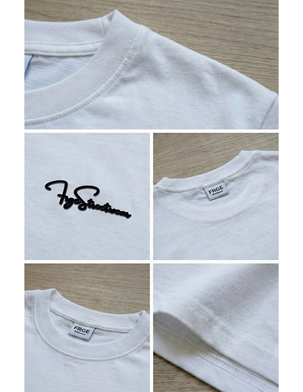 FRGE MINIMA T-Shirt – Luxury Minimalist Streetwear