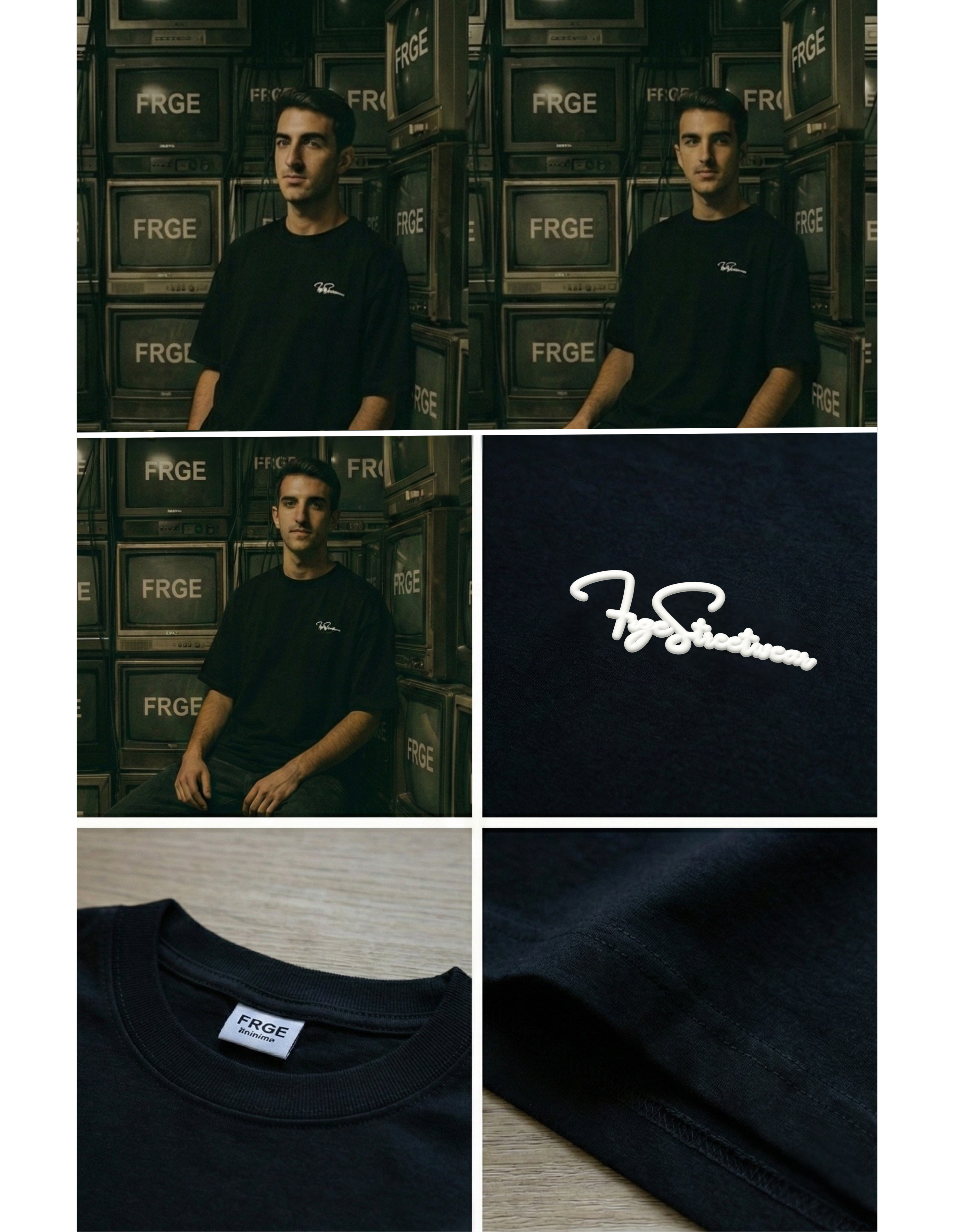 FRGE MINIMA T-Shirt – Luxury Minimalist Streetwear