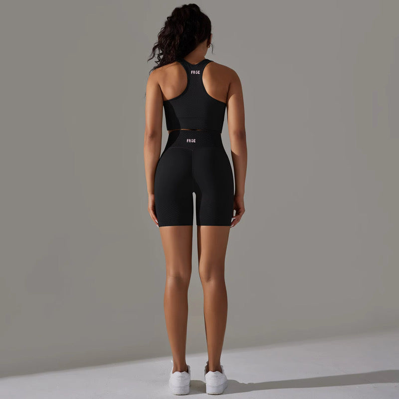 FRGE WOMENS ACTIVEWEAR - FULL SET (SHORTS, BRA & LEGGINS) FRGE