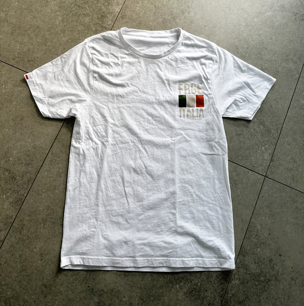 FRGE ITALIA - stile urbano white t shirt