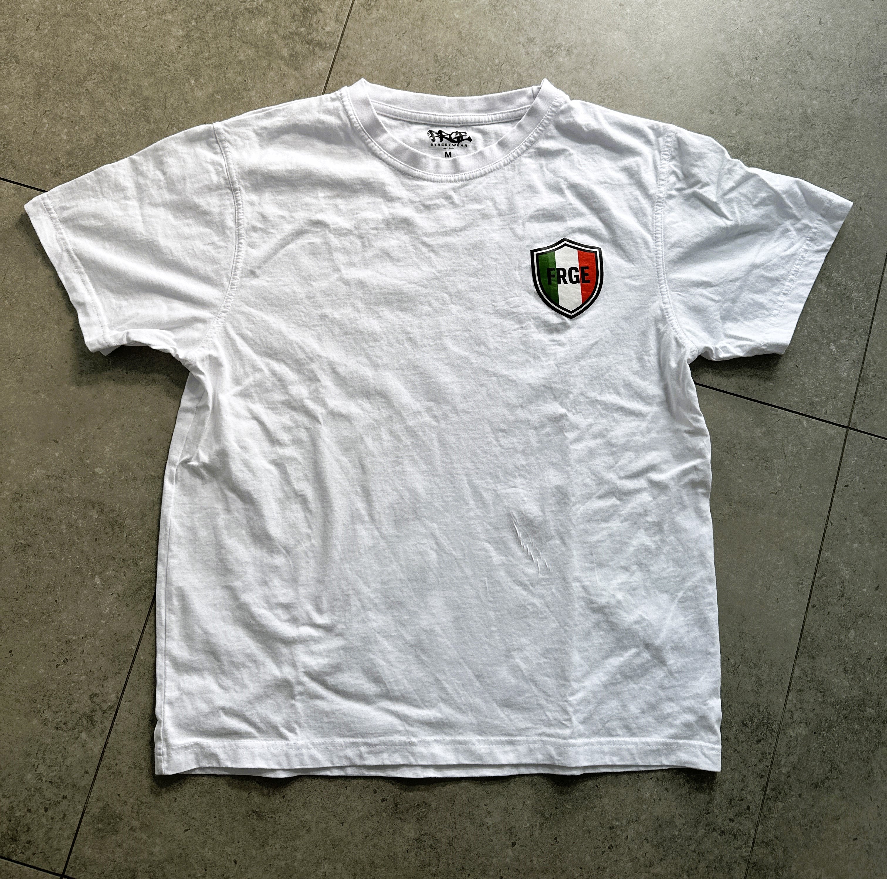 FRGE ITALIA - stile urbano white t