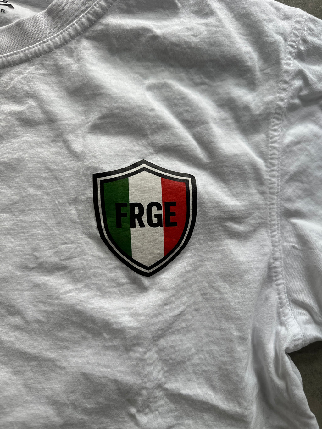 FRGE ITALIA - stile urbano white t