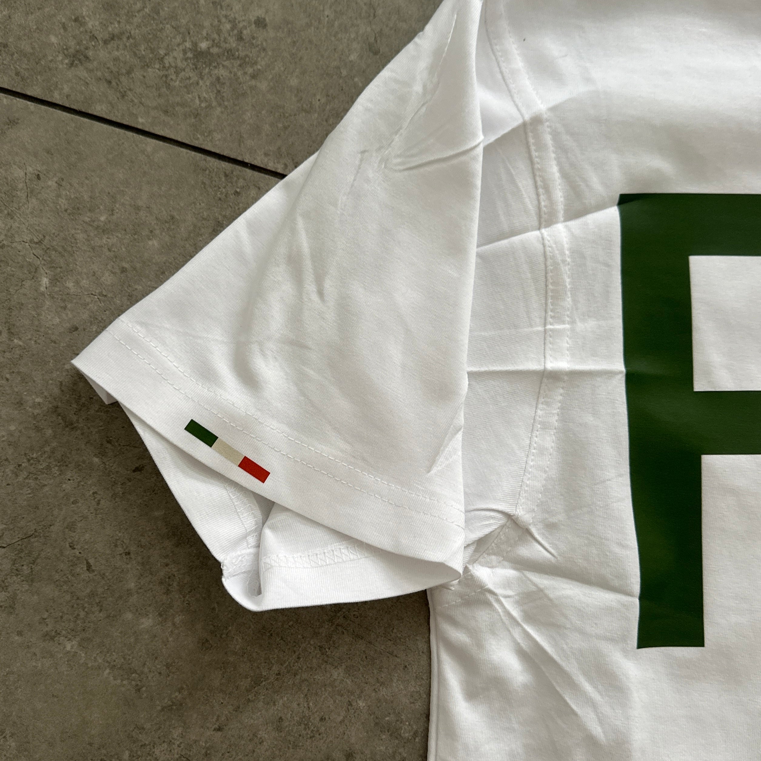 FRGE ITALIA - White t shirt design