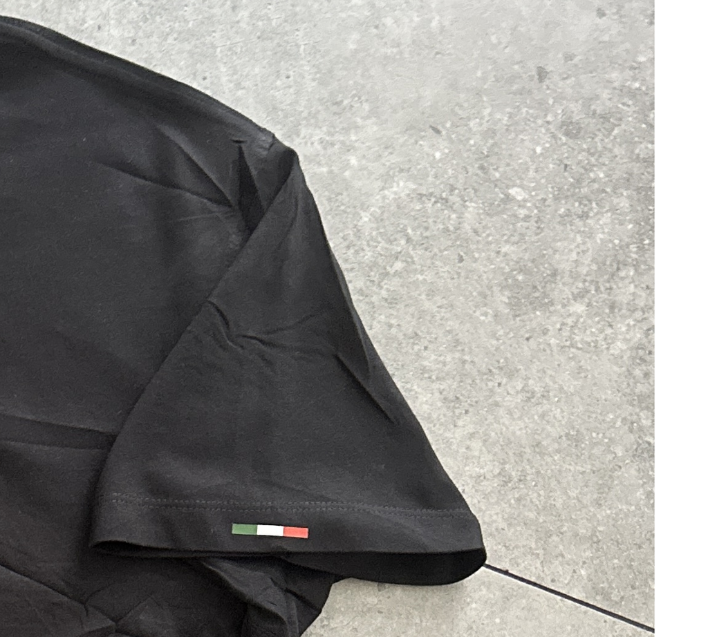 MILAN ADELAIDE CLUB GRAFFIC Tee BLACK